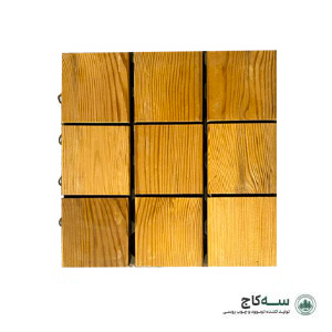 تایل ترموود 9 تیکه | ضخامت 12 تا 22 میل - قیمت اقتصادی